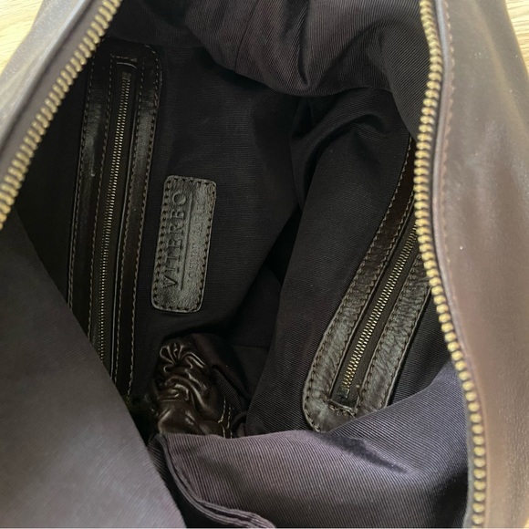 Johnny Farah brown leather hobo bag - Picture 2 of 5